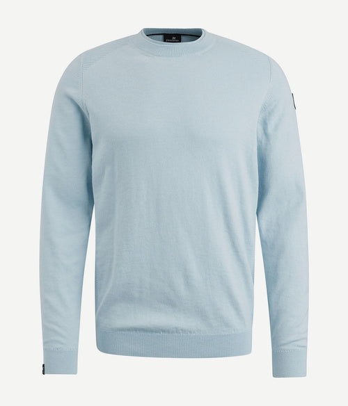Vanguard trui slubs lichtblauw | Regular-fit