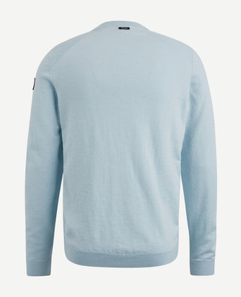Vanguard trui slubs lichtblauw | Regular-fit