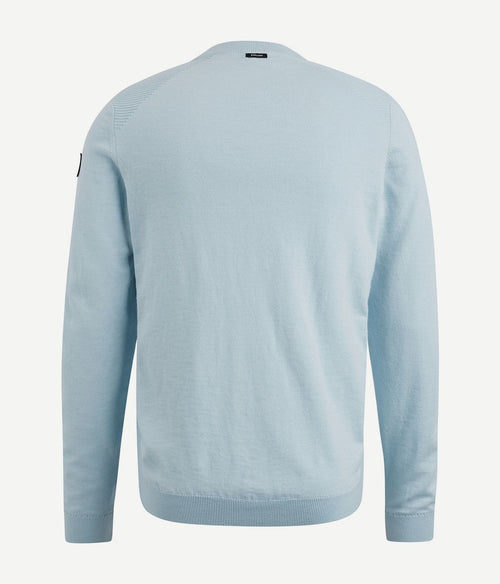 Vanguard trui slubs lichtblauw | Regular-fit