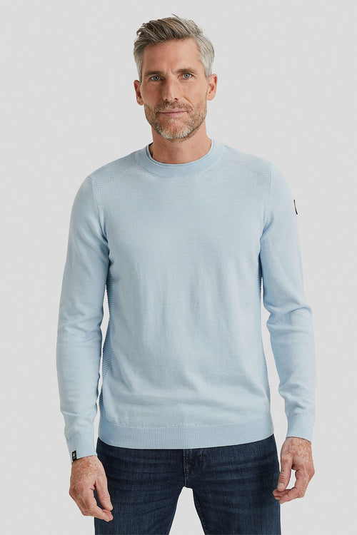 Vanguard trui slubs lichtblauw | Regular-fit