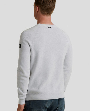 Vanguard trui structuur grijs