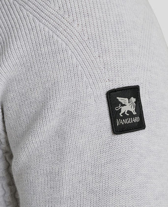 Vanguard trui structuur grijs