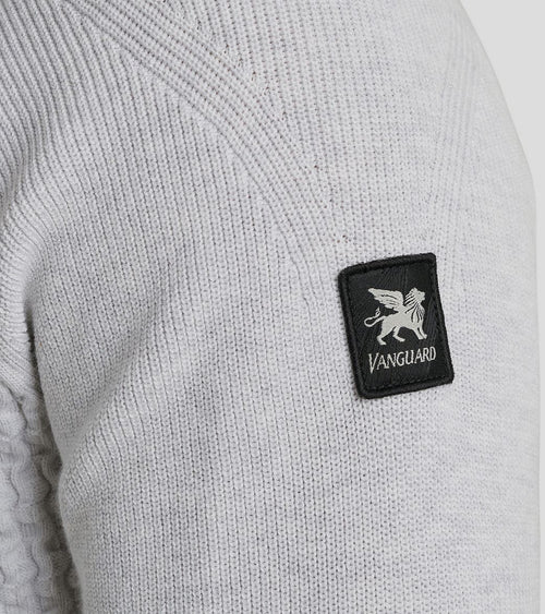 Vanguard trui structuur grijs