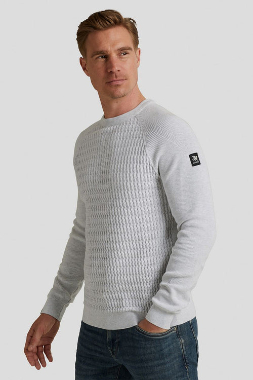 Vanguard trui structuur grijs