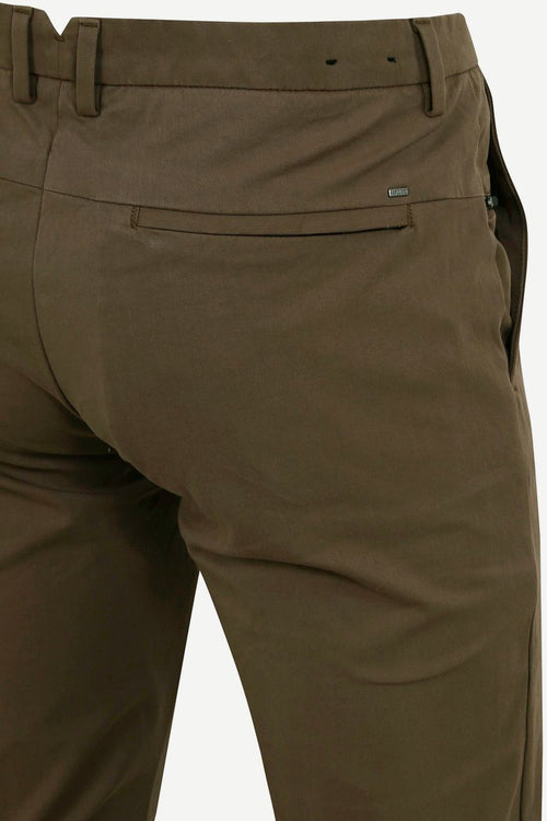 Vanguard v12 chino khaki bruin | Slim-fit