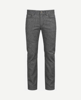 V40 rider broek melange grijs
