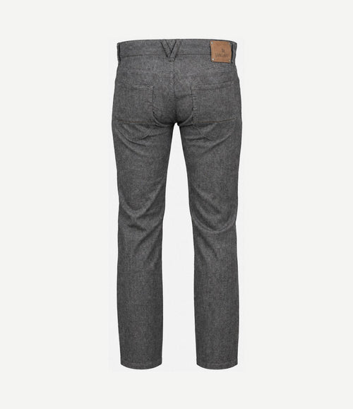 V40 rider broek melange grijs