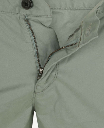 Vanguard v65 short fine twill lichtgroen | Slim-fit