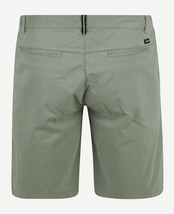 Vanguard v65 short fine twill lichtgroen | Slim-fit