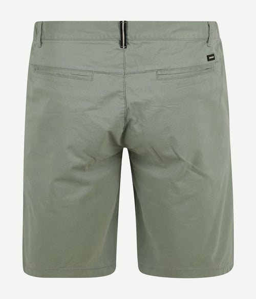 Vanguard v65 short fine twill lichtgroen | Slim-fit