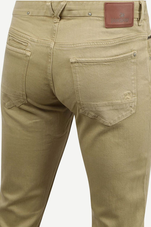 Vanguard v850 rider jeans beige | Slim-fit