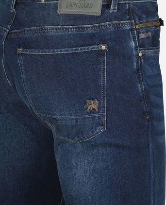 Vanguard v850 rider jeans blauw wmb | Slim-fit