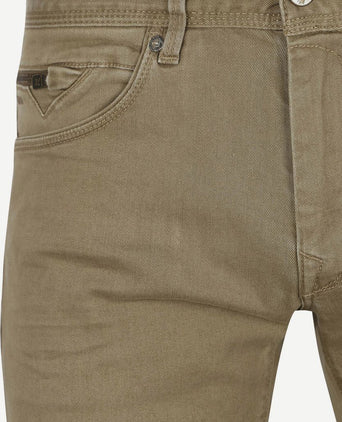 Vanguard v850 rider jeans khaki | Slim-fit