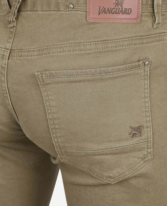Vanguard v850 rider jeans khaki | Slim-fit