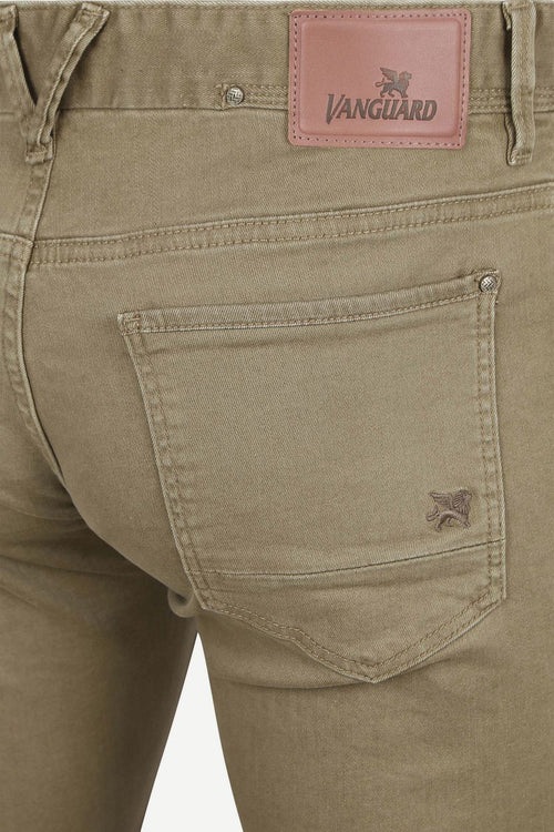 Vanguard v850 rider jeans khaki | Slim-fit