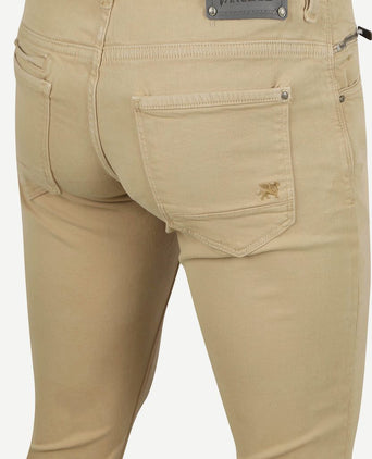 Vanguard v850 rider jeans khaki | Slim-fit