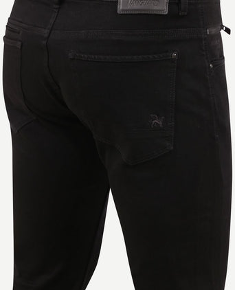 Vanguard v850 rider jeans zwart cbd | Slim-fit