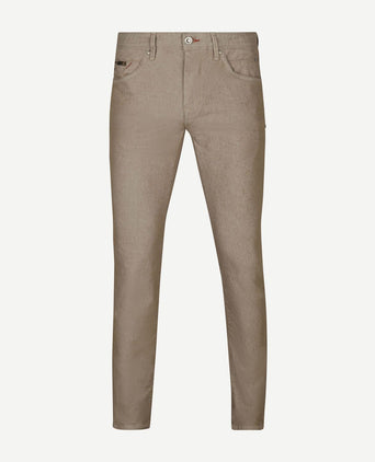 Vanguard v850 rider two tone broek beige | Slim-fit