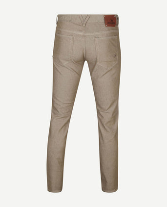 Vanguard v850 rider two tone broek beige | Slim-fit