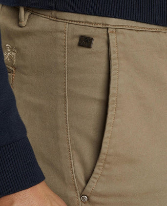 Vanguard v9 chino dobbey greige | Regular-fit