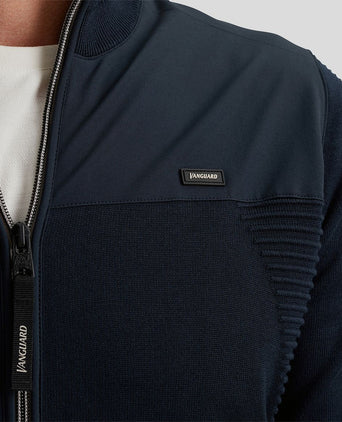 Vest modal donkerblauw