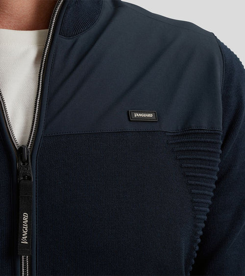 Vest modal donkerblauw