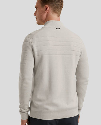 Vest katoen modal blend beige