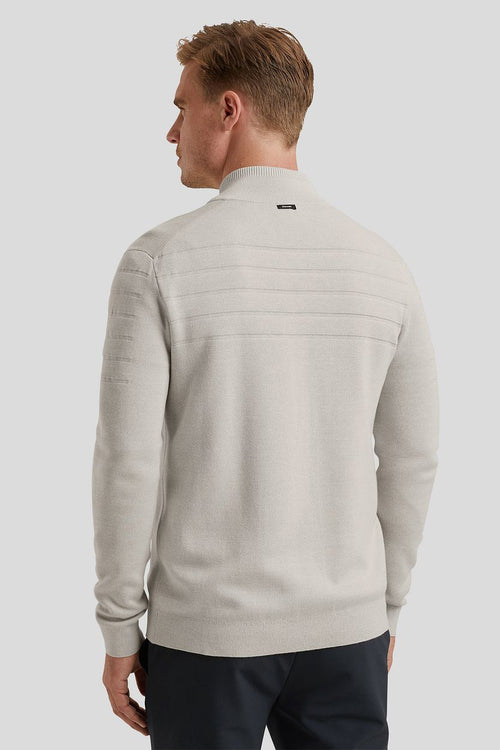 Vest katoen modal blend beige