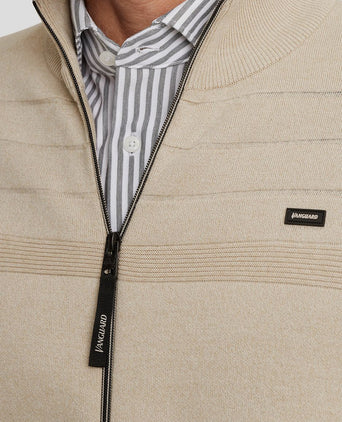 Vanguard vest bonded mouline ecru | Regular-fit