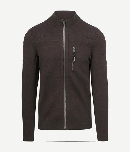 Vanguard vest bonded mouline bruin | Regular-fit