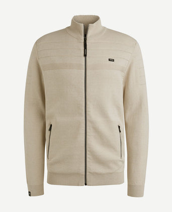 Vest bonded mouline ecru
