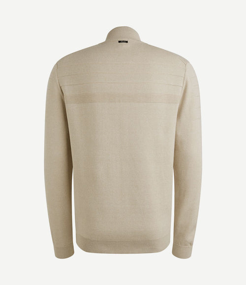 Vest bonded mouline ecru