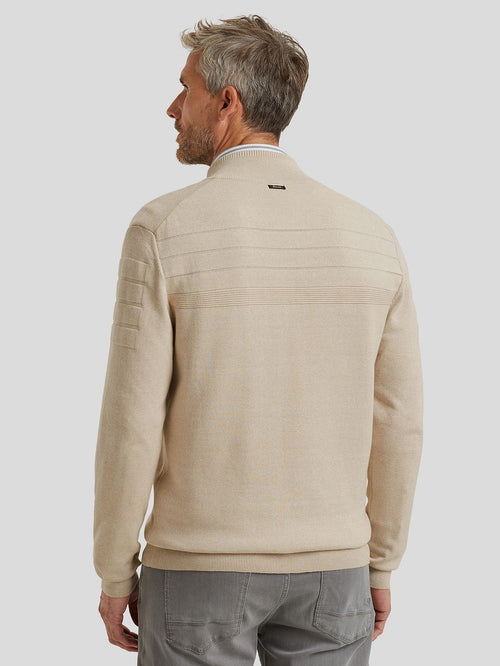 Vest bonded mouline ecru