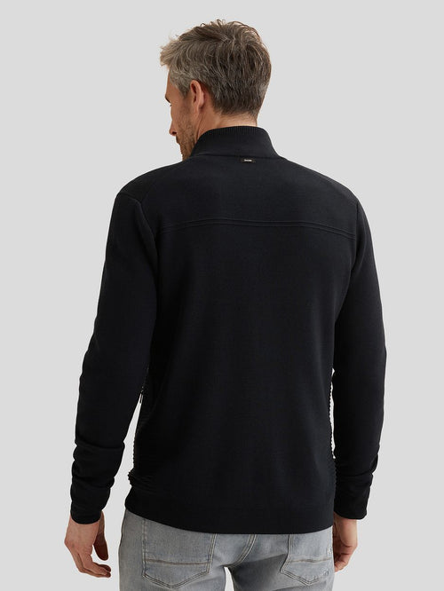 Vest bonded donkerblauw