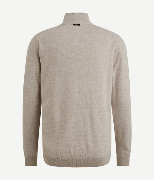 Vanguard vest katoen linnen blend beige | Regular-fit