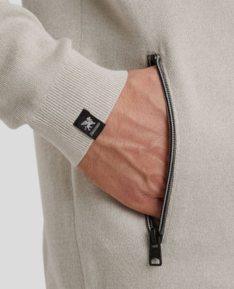 Vanguard vest katoen modal blend beige | Regular-fit