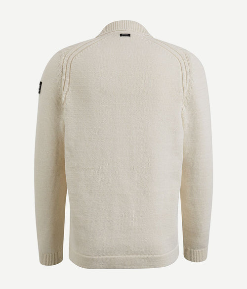 Vanguard vest knoop ecru | Regular-fit