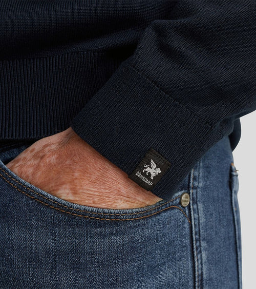 Vanguard vest modal donkerblauw | Regular-fit