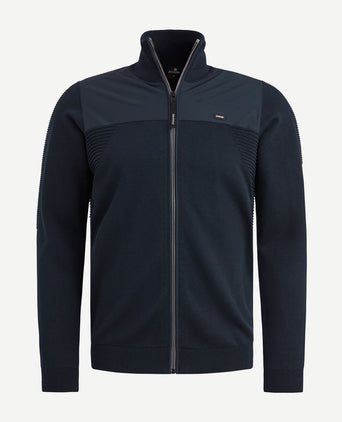 Vest modal donkerblauw