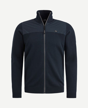 Vest modal donkerblauw