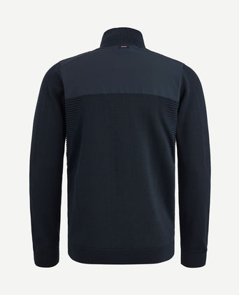 Vest modal donkerblauw