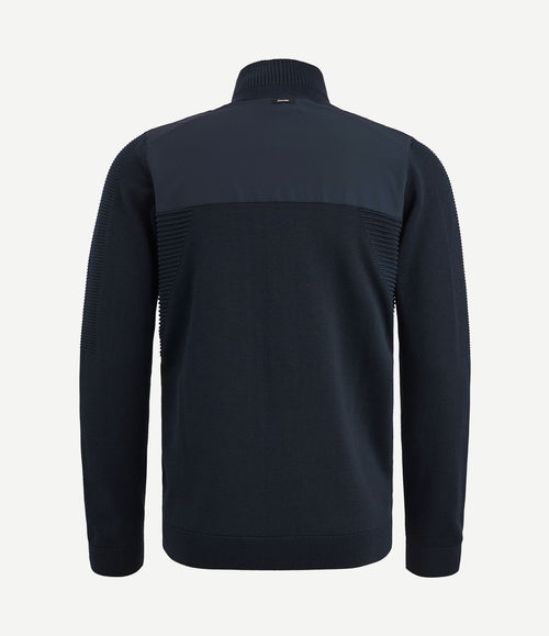 Vest modal donkerblauw