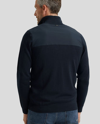 Vest modal donkerblauw