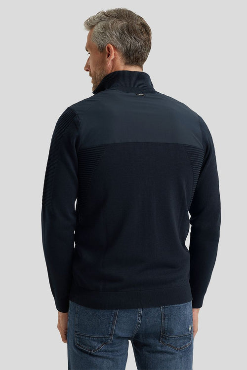 Vest modal donkerblauw