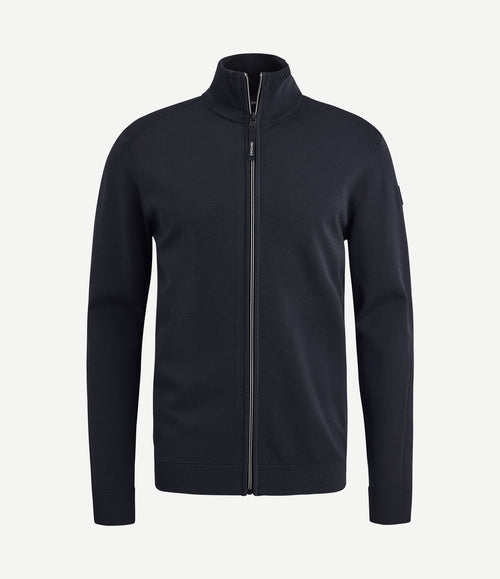 Vest viscose donkerblauw