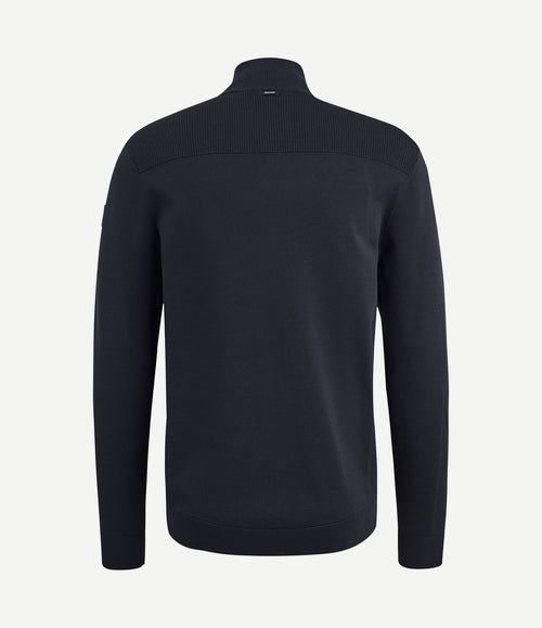 Vest viscose donkerblauw