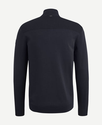 Vanguard vest viscose donkerblauw | Regular-fit