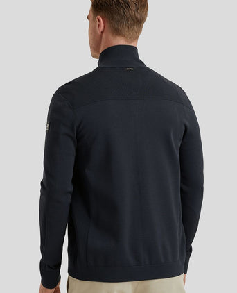 Vanguard vest viscose donkerblauw | Regular-fit