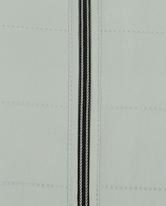 Zip vest groen