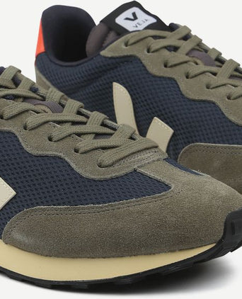 Sneakers Rio branco blauw groen